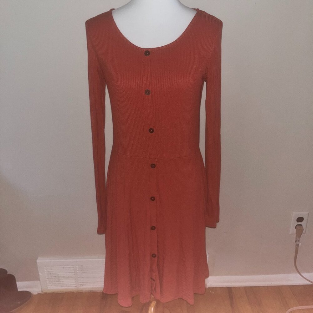 Art Class Kids Orange Dress